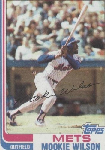 1982 Topps - Mookie Wilson #143