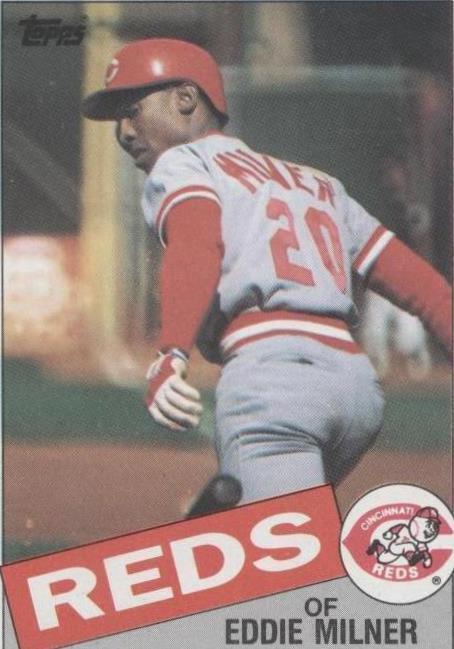 1985 Topps - Eddie Milner #198