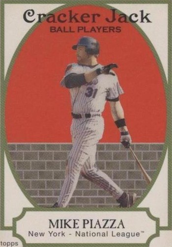 2005 Topps Cracker Jack - Mike Piazza #25