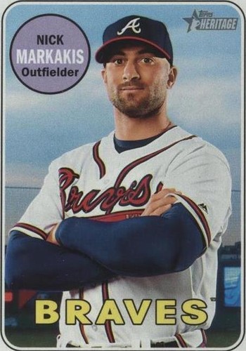 2018 Topps Heritage - Nick Markakis #476