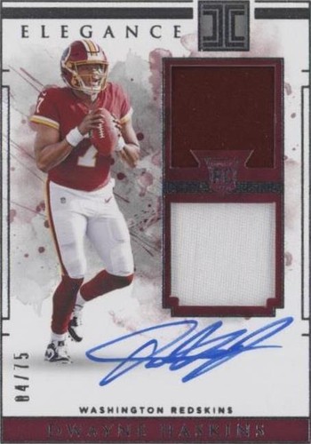 2019 Panini Impeccable Dwayne Haskins #101