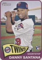 2014 Topps Heritage High Number - Danny Santana #H586