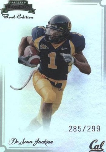 2008 Press Pass Legends Bowl Edition DeSean Jackson #12