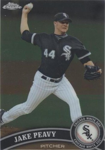 2011 Topps Chrome - Jake Peavy #92