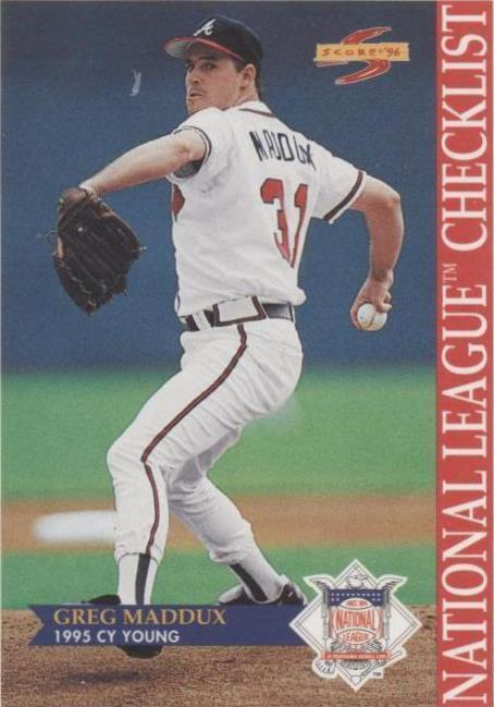1996 Score - Greg Maddux #515