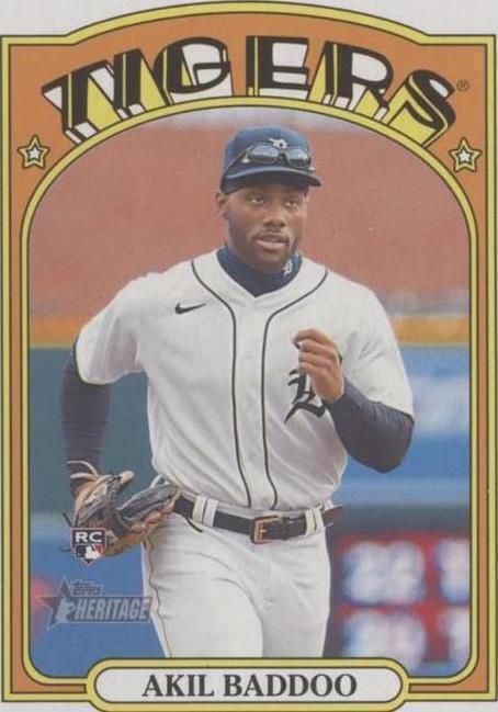 2021 Topps Heritage High Number - Akil Baddoo #540