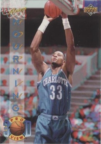 1993-94 Upper Deck Pro View 3D - Alonzo Mourning #22