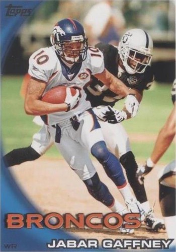 2010 Topps Jabar Gaffney #383