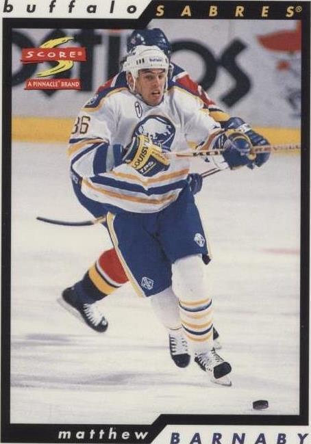 1996-97 Score - Matthew Barnaby #188