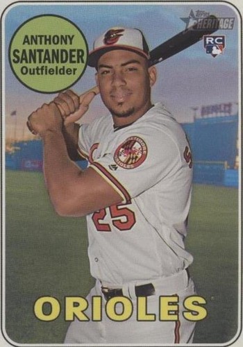 2018 Topps Heritage High Number - Anthony Santander #640