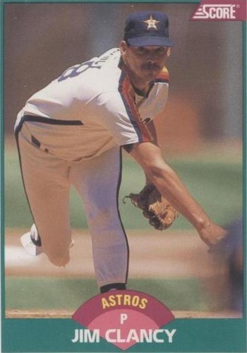 1989 Score Rookie & Traded - Jim Clancy #42T