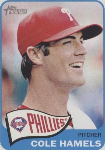 2014 Topps Heritage - Cole Hamels #483
