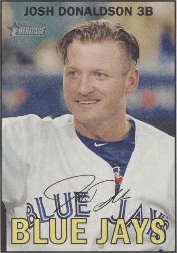 2016 Topps Heritage - Josh Donaldson #483