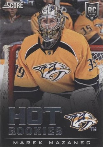 2013-14 Panini Rookie Anthology - Marek Mazanec #712