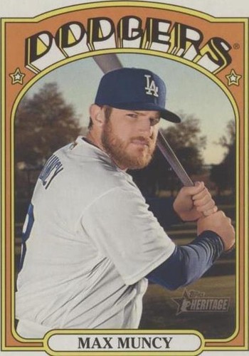 2021 Topps Heritage Max Muncy Game Used Bat Relic | eBay