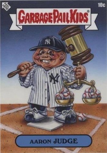 2023 Topps Mlb X Garbage Pail Kids: Series 3 David Gross - Aaron Judge #10C