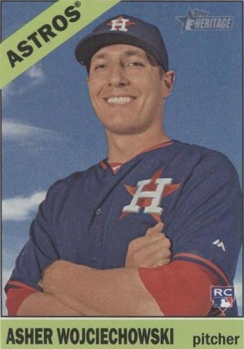 2015 Topps Heritage High Number - Asher Wojciechowski #545