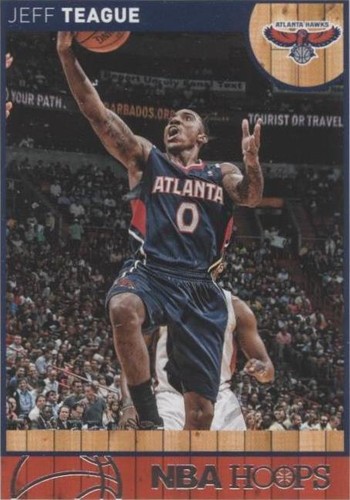 2013-14 NBA Hoops - Jeff Teague #178