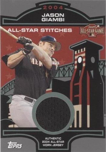 2005 Topps - Jason Giambi #ASR-JG