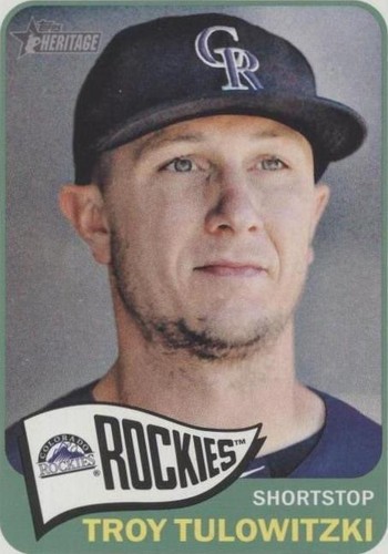 2014 Topps Heritage - Troy Tulowitzki #487
