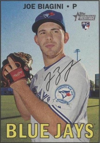 2016 Topps Heritage High Number - Joe Biagini #556