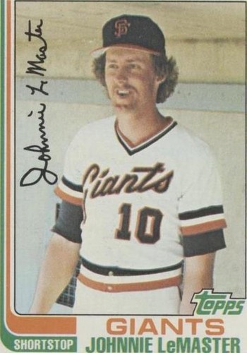 1982 Topps - Johnnie LeMaster #304