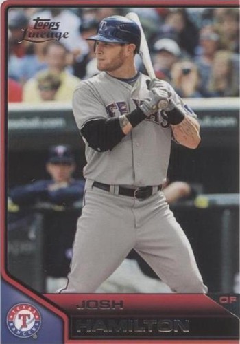 Josh Hamilton 2011 Topps Lineage Diamond Anniversary #184 | eBay