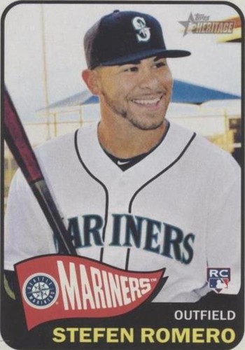 2014 Topps Heritage High Number - Stefen Romero #H597