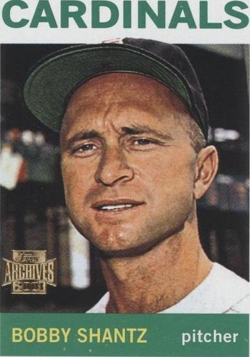 2001 Topps Archives - Bobby Shantz #142