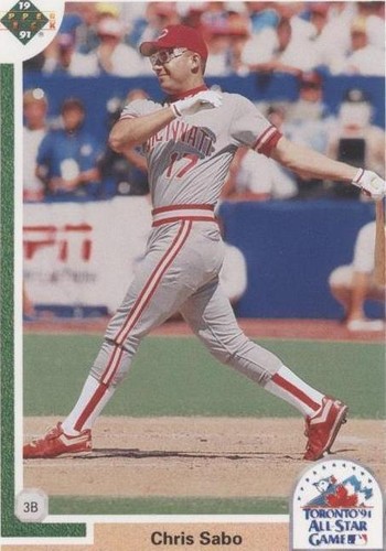 1991 Upper Deck Final Edition - Chris Sabo #94F