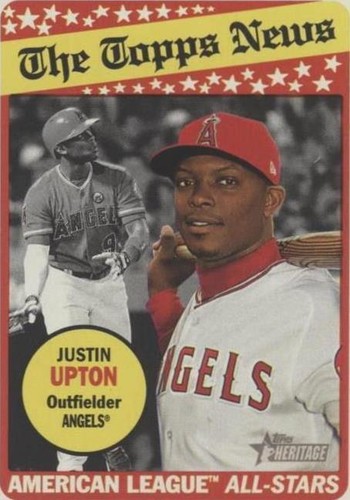 2018 Topps Heritage - Justin Upton #103