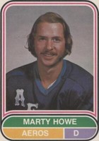 1975-76 O-Pee-Chee WHA - Marty Howe #75