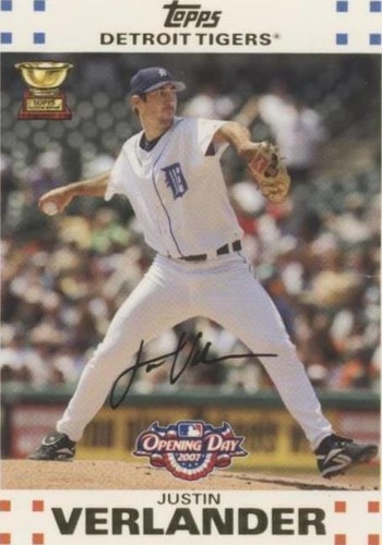 2007 Topps Opening Day - Justin Verlander #187
