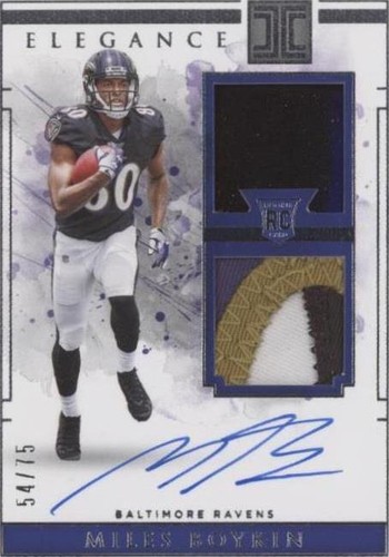 2019 Panini Impeccable Miles Boykin #139