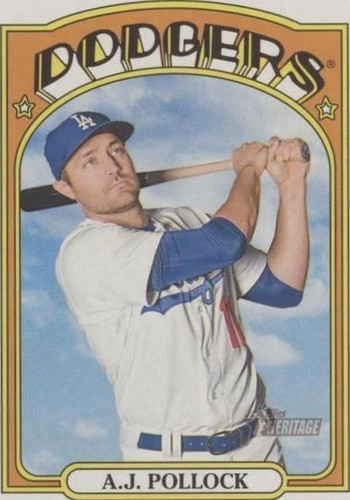2021 Topps Heritage - A.J. Pollock #498