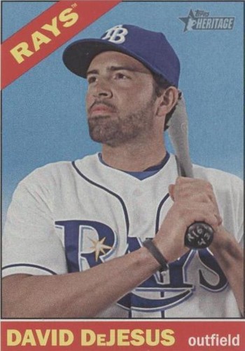 2015 Topps Heritage High Number - David DeJesus #686