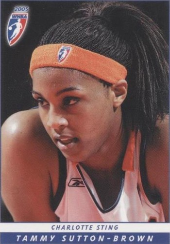 2005 Rittenhouse WNBA - Tammy Sutton-Brown #89