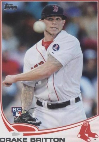 2013 Topps Update Series - Drake Britton #US144