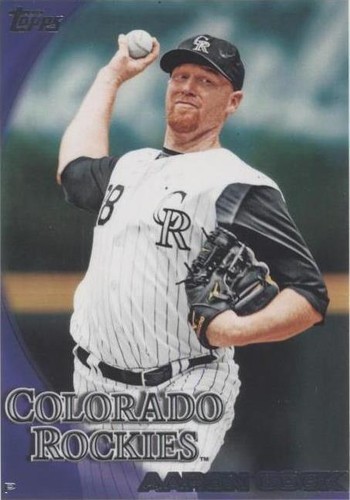 2010 Topps - Aaron Cook #621