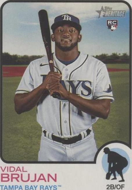 2022 Topps Heritage - Vidal Brujan #90