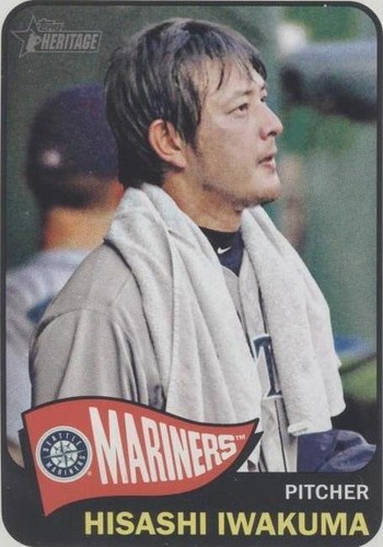 2014 Topps Heritage - Hisashi Iwakuma #495