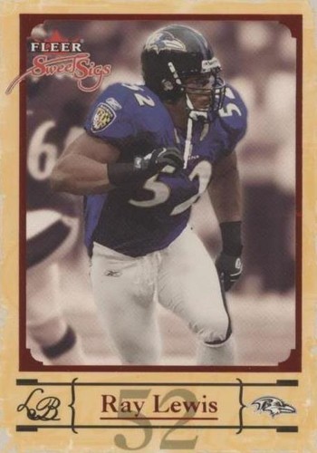 2004 Fleer Sweet Sigs Ray Lewis #30
