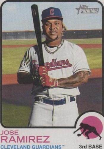 2022 Topps Heritage - Jose Ramirez #242