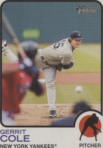 2022 Topps Heritage - Gerrit Cole #166