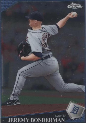 2009 Topps Chrome - Jeremy Bonderman #129