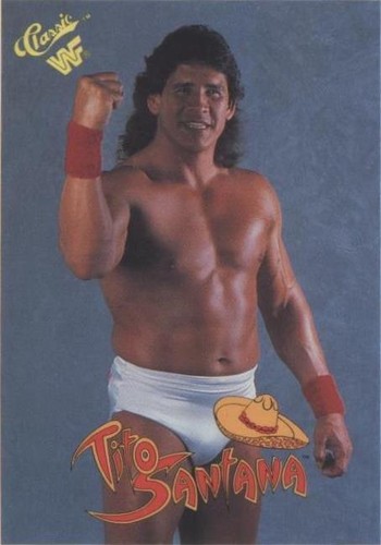 1990 Classic WWF - Tito Santana #21