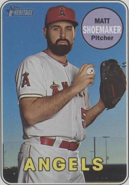 2018 Topps Heritage - Matt Shoemaker #473