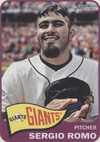 2014 Topps Heritage - Sergio Romo #488
