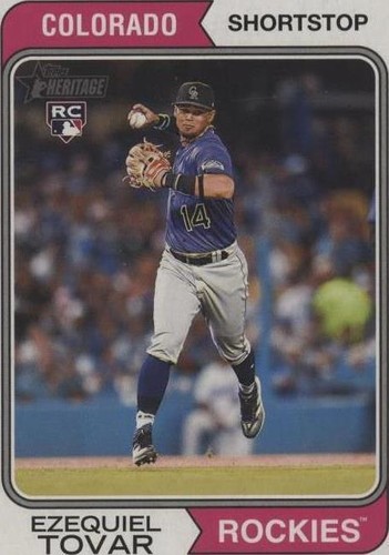2023 Topps Heritage - Ezequiel Tovar #317