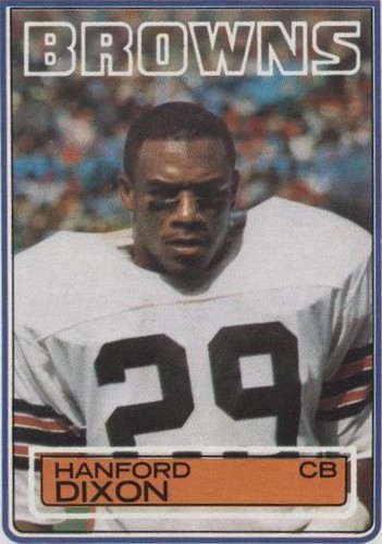 1983 Topps Hanford Dixon #249